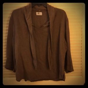 Radish 100% linen top